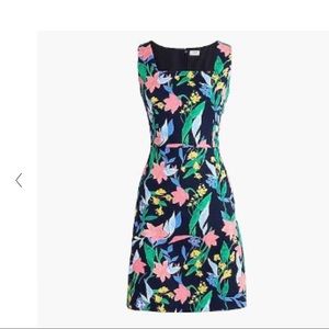 J.Crew Floral Basketweave Dress size 4 NWOT